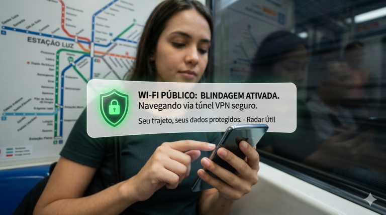 É preciso cuidado para usar o Wi-Fi público, principalmente em metrôs (Imagem Ilustrativa)