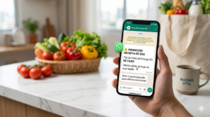 Truque no Whatsapp pode ajudar a economizar no supermercado. (Foto: Gemini)